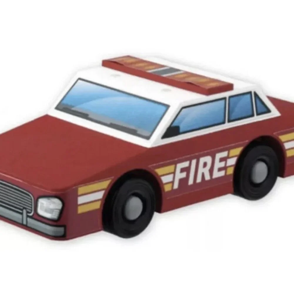 NEW Home Depot Kids Workshop Kit Fire Chief's Car Craft Kit Stem Toy DIY Build